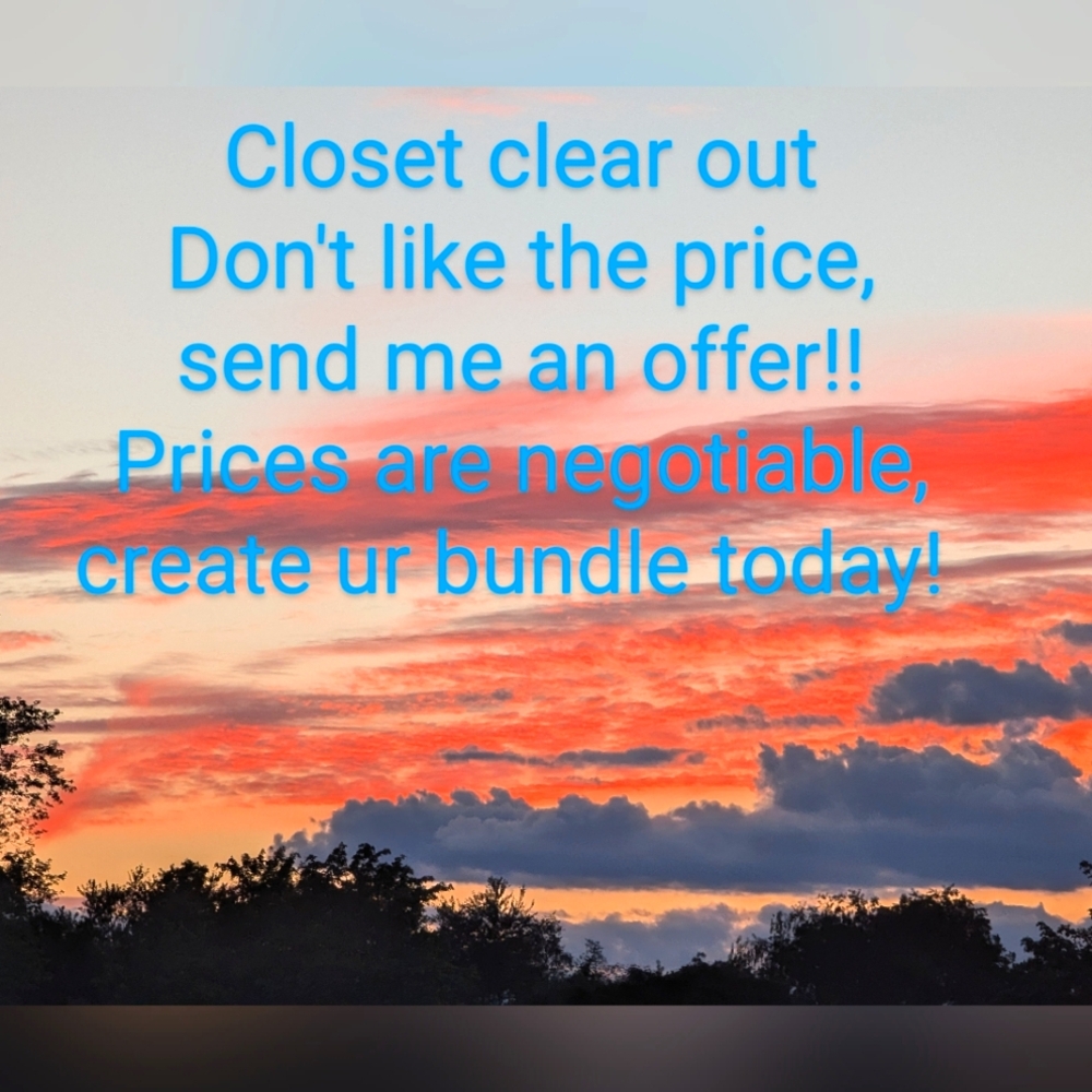 All Prices Negotiable help me Declutter!